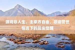游戏非人生，主宰方自由，歌德警世恒言下的现实觉醒