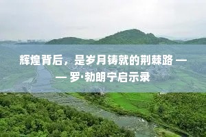 辉煌背后，是岁月铸就的荆棘路 —— 罗·勃朗宁启示录