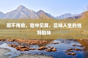 瑕不掩瑜，险中见真，品味人生的独特韵味