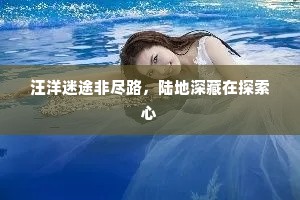 汪洋迷途非尽路，陆地深藏在探索心