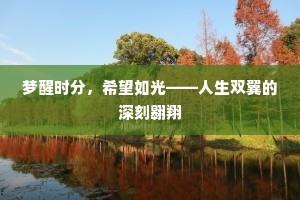 梦醒时分，希望如光——人生双翼的深刻翱翔