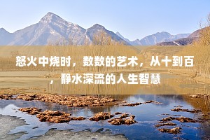 怒火中烧时，数数的艺术，从十到百，静水深流的人生智慧
