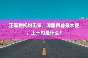 正嘉剿抚均无策，漳腊何曾是大荒。上一句是什么？