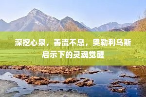 深挖心泉，善流不息，奥勒利乌斯启示下的灵魂觉醒