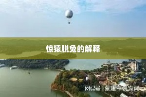 惊猿脱兔的解释