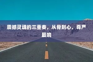 震撼灵魂的三重奏，从骨到心，尊严最响