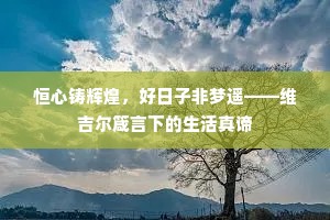 恒心铸辉煌，好日子非梦遥——维吉尔箴言下的生活真谛