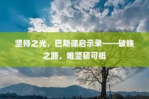 坚持之光，巴斯德启示录——破晓之路，唯坚韧可抵