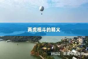 两虎相斗的释义