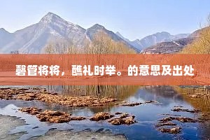 磬管将将，醮礼时举。的意思及出处