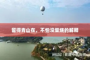 留得青山在，不怕没柴烧的解释