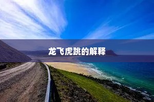 龙飞虎跳的解释