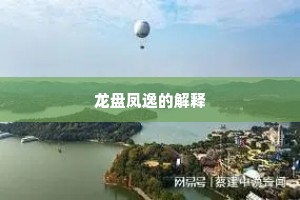 龙盘凤逸的解释