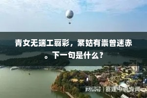 青女无端工翦彩，紫姑有祟曾迷赤。下一句是什么？
