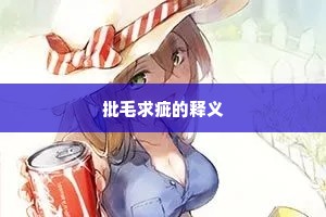 批毛求疵的释义