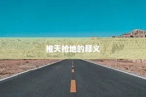 椎天抢地的释义