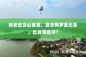 刺史密会山客意，复念网罗婴无辜。出自哪首诗？