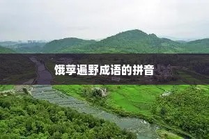 饿莩遍野成语的拼音