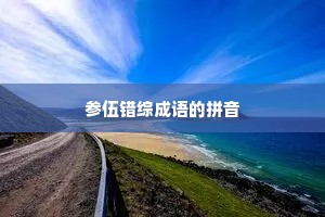 参伍错综成语的拼音