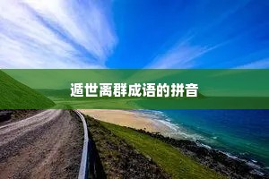 遁世离群成语的拼音
