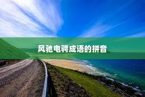 风驰电骋成语的拼音