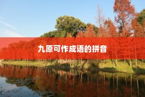 九原可作成语的拼音